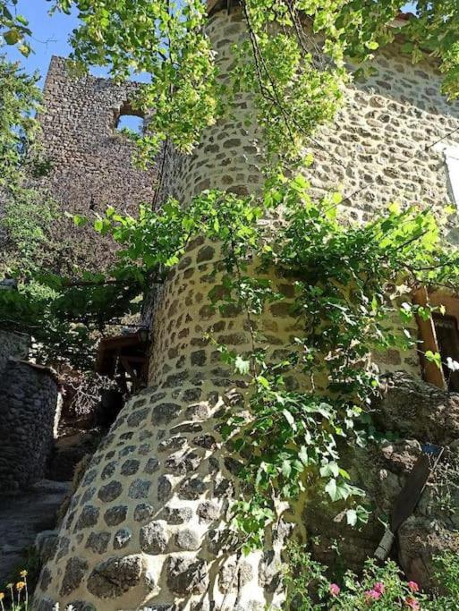 Gite Le Rocher Du Chateau De Retourtour Lamastre Kültér fotó