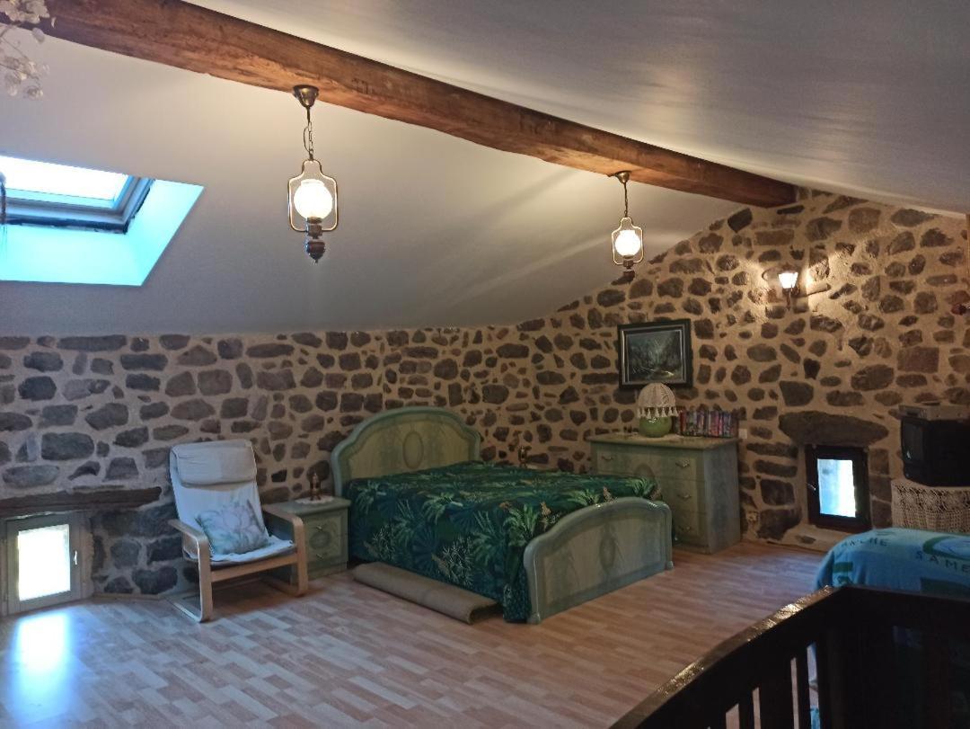 Gite Le Rocher Du Chateau De Retourtour Lamastre Kültér fotó