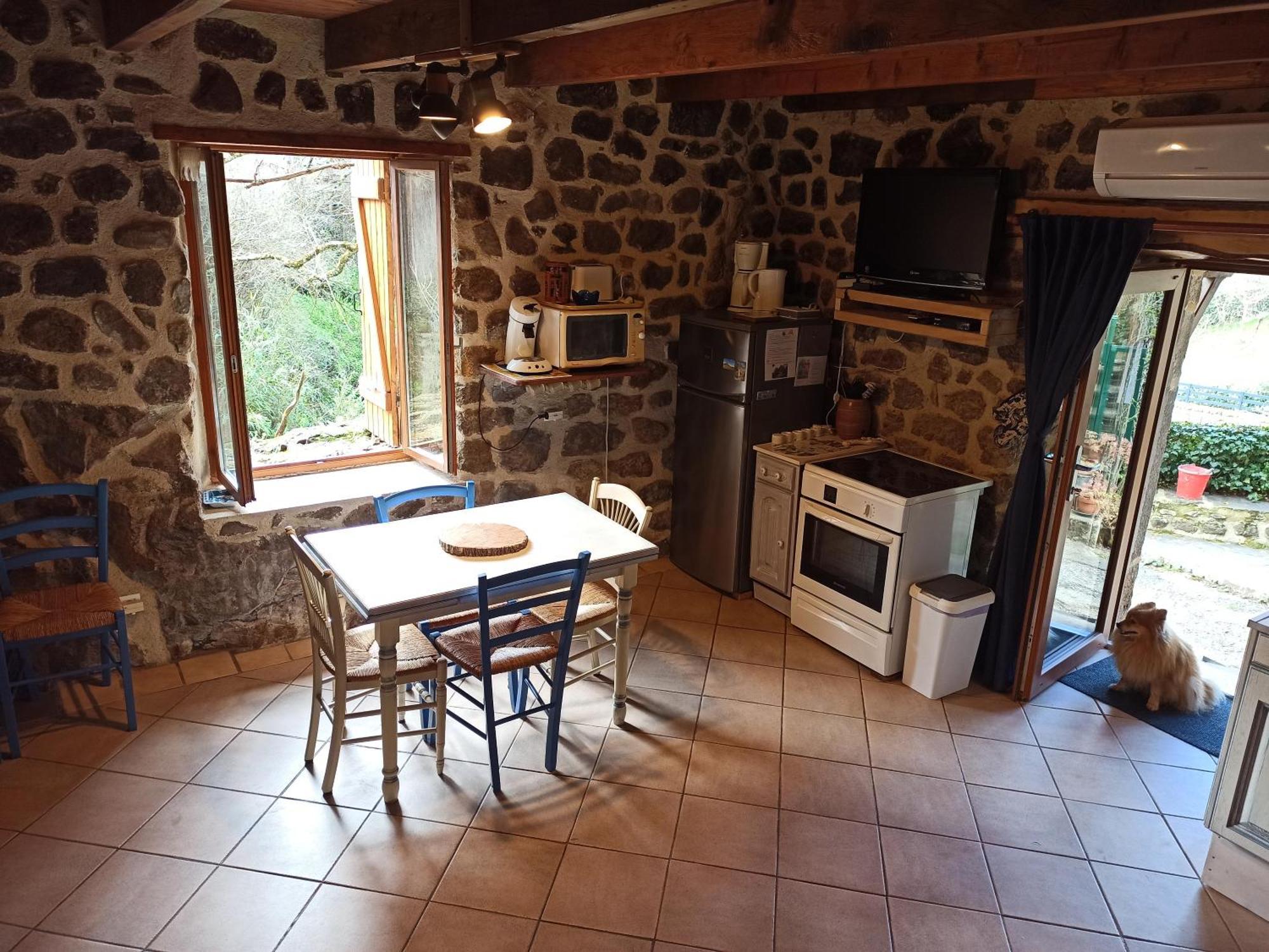 Gite Le Rocher Du Chateau De Retourtour Lamastre Kültér fotó